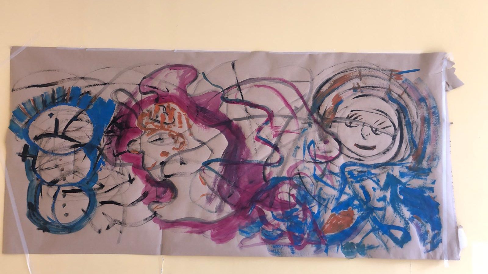 praca plastyczna wykonana przez pacjenta